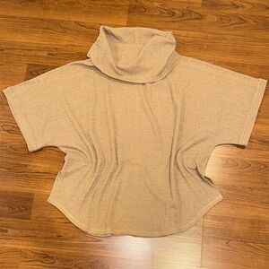 Cozy Tan Turtleneck Sweater